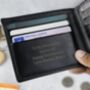 Personalised Leather Wallet, thumbnail 4 of 7