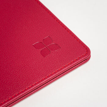 Disabled Blue Badge Parking Permit Wallet Made From Recycled Bottles In Raspberry, 10 of 11