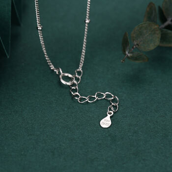 Sterling Silver Green Enamel Luna Moth Bracelet, 6 of 11