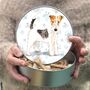 Personalised Dog Treat Tin 80 Breeds Available, thumbnail 8 of 12