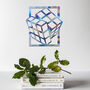 3D Metal Rubiks Cube Art Modern Geek Decor, thumbnail 3 of 11