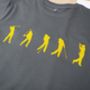 Golf Swing Sequence T Shirt, thumbnail 7 of 8