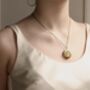 Forget Me Not Locket Necklace, thumbnail 8 of 9