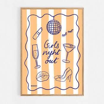 Girl's Night Out Print, 4 of 6
