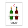 Funny Wine Card For Partner, thumbnail 3 of 3