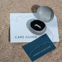 Salt And Pepper Diamond April Birthstone Ring In Textured Sterling Silver And 9ct Gold, thumbnail 5 of 6