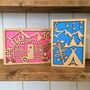 Personalised Wooden Caravan Birthday Card Keepsake Gift, thumbnail 4 of 4