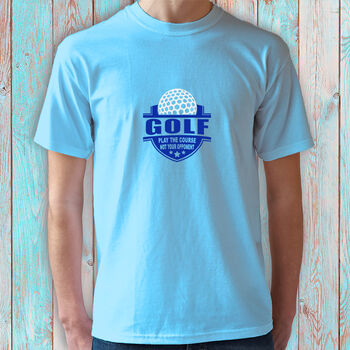 Golf Fan T Shirt, 7 of 9