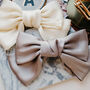 Satin Big Bow Hair Clip Barrette Six Colours Available, thumbnail 6 of 12