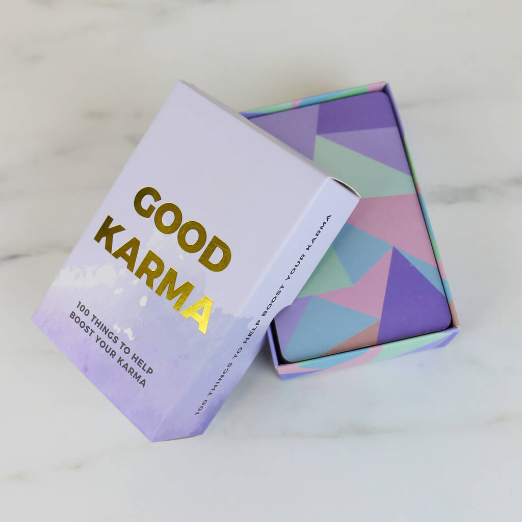 Good Karma Lifestyle Cards By Gift Republic