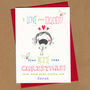 Personalised Mummy Colouring In Christmas Card, thumbnail 2 of 8