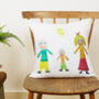 Personalised Childs Drawing Cushion, thumbnail 7 of 9