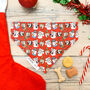 Christmas Characters Festive Dog Bandana, thumbnail 1 of 7