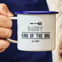 Enamel Personalised Father's Day BBQ Mug, thumbnail 3 of 3