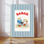 Set Of Two Babar Family Weekend Nursery Art Prints, thumbnail 6 of 6