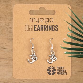 Om Earrings, 2 of 2