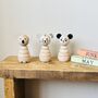 Wooden Stacking Toy Set Of Three, thumbnail 1 of 5