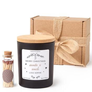 Christmas Candle Gift For Auntie And Uncle, 2 of 10