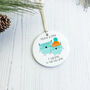 Personalised Christmas Bauble For Grandparents, thumbnail 2 of 2