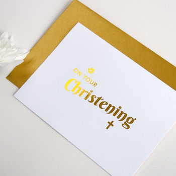 Personalised Christening Gift With Gold Stars, 11 of 12