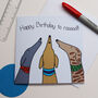 Happy Birthday To Roooo Birthday Card, thumbnail 2 of 2