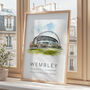 Wembley Football Stadium Print, thumbnail 3 of 7