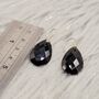 Black Onyx Sterling Silver Earrings, thumbnail 6 of 7