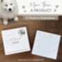 Oh So Precious Paw Pad Impression Keepsake, thumbnail 6 of 12