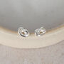 Sterling Silver Love Knot Studs, thumbnail 2 of 3