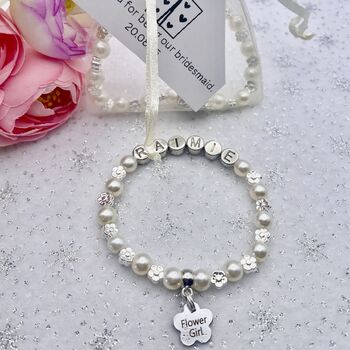 Personalised Mother Of The Bride Bracelet, 12 of 12