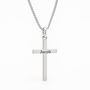 Personalised Sterling Silver Cross Pendant Necklace, thumbnail 6 of 11