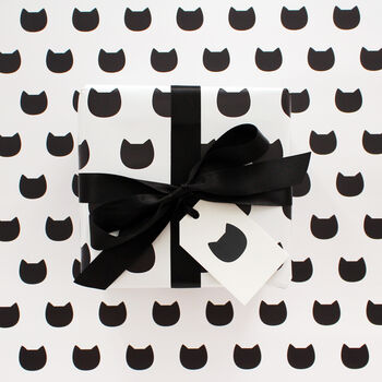 Black Cat Wrapping Paper, 4 of 7