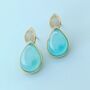 The Alana Soul Gold Plated Earrings, thumbnail 1 of 4