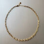 18k Gold Plated Necklace With Crystal Accents, thumbnail 2 of 2