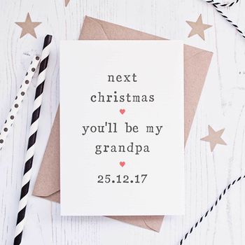 'Next Christmas' Grandparents Christmas Card, 2 of 4