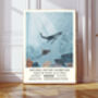 Natural History Exhibition Whale Print, thumbnail 1 of 3