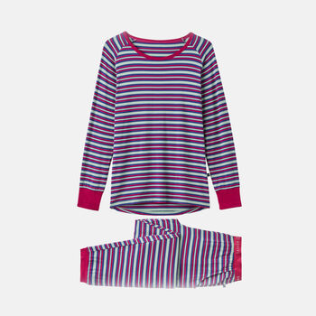 Women's 'Forest Berry' Bamboo Pyjama Set, 3 of 5