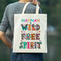 Personalised Wild And Free Spirit Bag, thumbnail 1 of 2