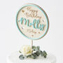 Colour Pop Personalised Birthday Cake Topper, thumbnail 1 of 9