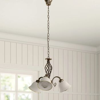 Light Candle Style Chandelier Three, 7 of 8