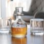 Personalised Stacking Whisky Decanter And Tumblers Set, thumbnail 1 of 5