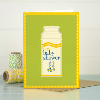 ‘Sprinkling Love’ Baby Shower Card, 2 of 4