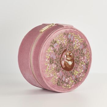 Chloe Dormouse Pink Jewellery Box, 3 of 6