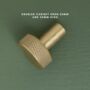 Knurled Kitchen Handles And Knobs Satin Brass, thumbnail 5 of 12
