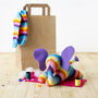 Make Your Own Sock Elephant Craft Kit, thumbnail 1 of 6