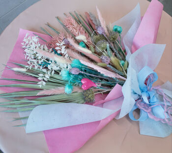 Perfect Pastels Dried Flower Bouquet, 3 of 4