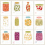 Pickles Desk Calendar 2026 Food Illustrations, thumbnail 5 of 5