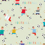 Football Gift Wrapping Paper Two Sheets, thumbnail 2 of 5