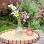 Natural Woven Tray With Black Edging Two Sizes, thumbnail 7 of 9