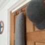 Grey Draught Excluder, Weighted Door Draft Stopper, thumbnail 3 of 5